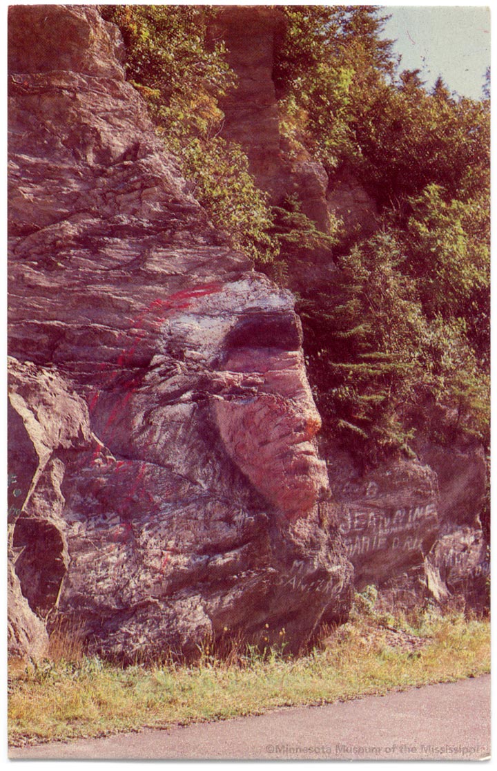 T&ecirc;te de sauvage &agrave; la Pointe