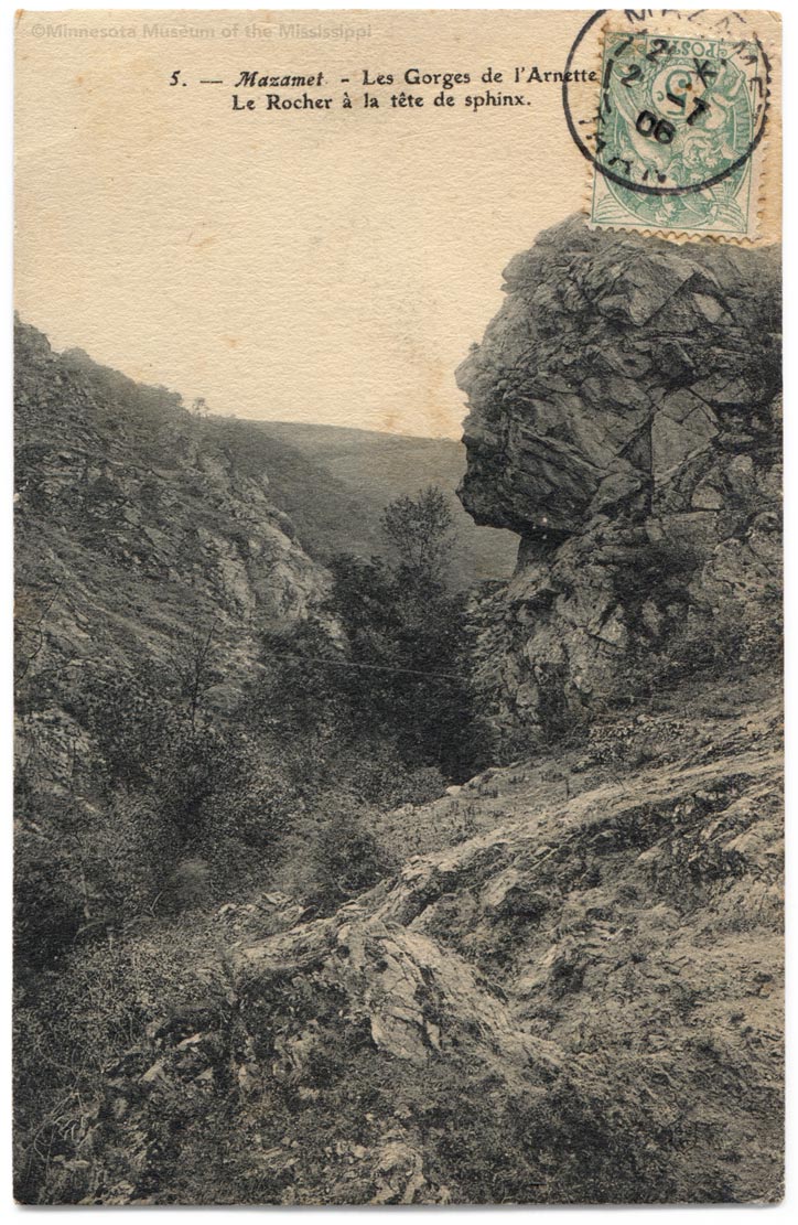 Le Rocher &agrave; la t&ecirc;te de sphinx