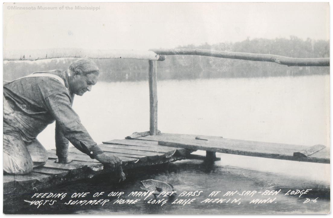 Feeding one of our may pet bass